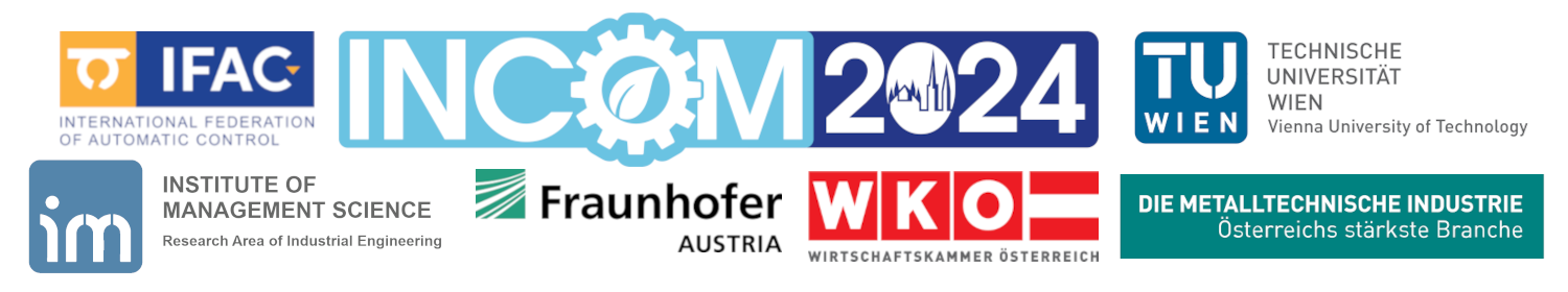 Collection of sponsors (TU Wien, IFAC, Fraunhofer, WKO, FMTI)