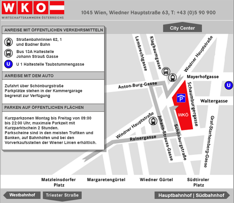 Directions to WKÖ